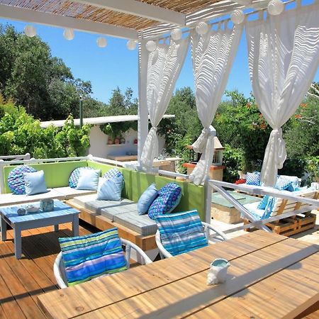 Blue Sky Cottage, Kanouli Beach Halikounas Dış mekan fotoğraf