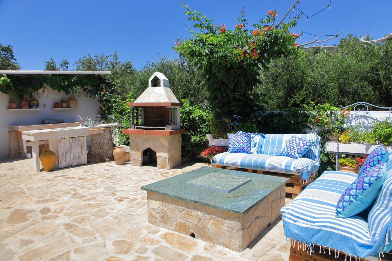 Blue Sky Cottage, Kanouli Beach Halikounas Dış mekan fotoğraf