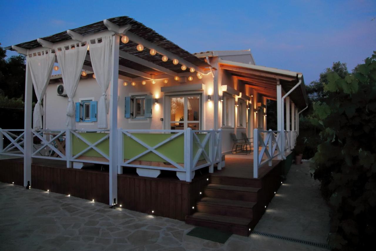 Blue Sky Cottage, Kanouli Beach Halikounas Dış mekan fotoğraf